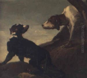 Landskap Med Hundar Landskap Med Hundar