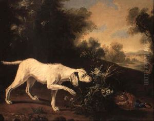 Jakthund Star For Fasan by Jean-Baptiste Oudry