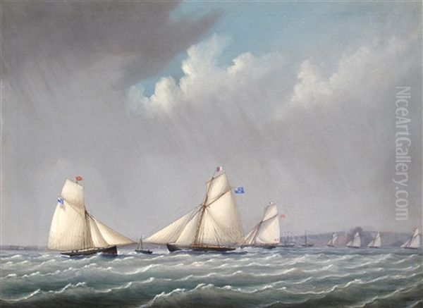 Yacht Race Off Gorey - view 1