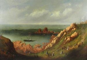 The Wreck Of The Royal Mail Steam Ship Express Off The Corbiere