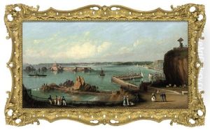 View Taken From Under South Hill, St. Helier, Jersey by Philip John Ouless