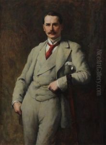 Portarit Of William Frederick Danvers Smith, 2nd Viscount Hambleden by Walter William Ouless