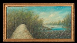 Westlake Louisiana; Willow Drive, Lake Charles Road, Hyacinths (2 Works)