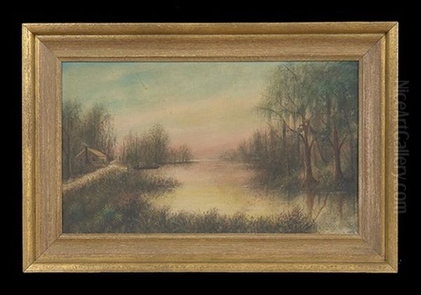 Lake Charles, Louisiana, At The Calcasieu River - view 1