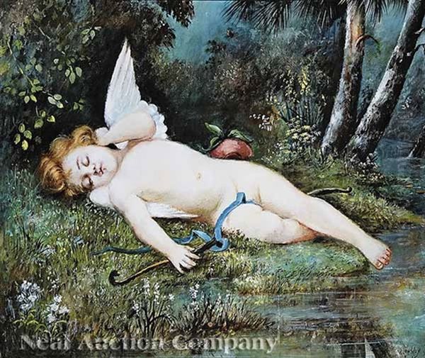 Cupid Asleep (+ Cupid Awake; Pair) - view 1