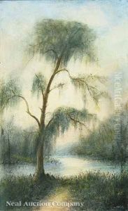 The Old Tree At Ousley's Landing, Bagdad, Louisiana by Will Ousley