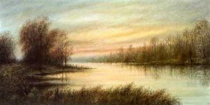 Willow Point Near The Hortman Ferry On The Calcasieu River