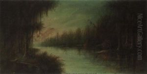 The West Fork Of The Calcasieu River, S.w., No.492:  The Mist