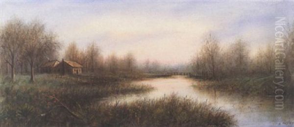 Scene At Choupique Near The Ellender House - view 1