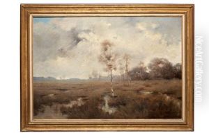Paysage Au Bouleaux