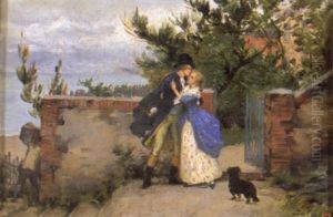 Scene Galante by Pierre Outin