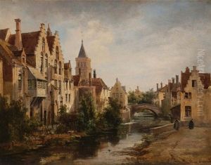 Vue De Bruges, Partie Orientale Des Bords De La Reye