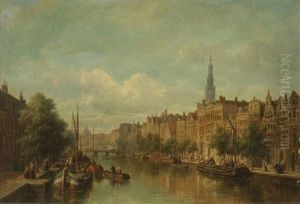 Le Canal Du Musee A Amsterdam Le Canal Du Musee A Amsterdam