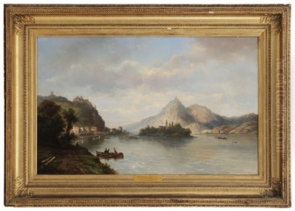Rolandseck Et Drackenfels Sur Le Rhin - view 1