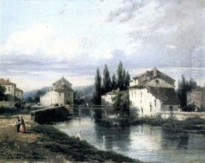 Village Au Bord De La Riviere Village Au Bord De La Riviere