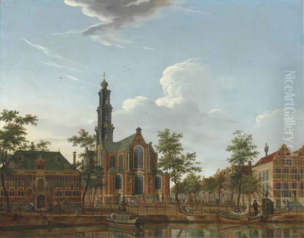 Amsterdam, A View Of The Westerkerk - view 1