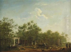 A View Of The Donckervliet Estate, Braambrugge Aan De Amstel