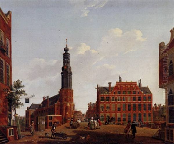 Amsterdam, A View Of The Mint Tower - view 1