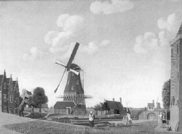 Dutch Town Scene - view 1
