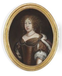 Elegant Lady In A Brown Dress by Juergen Ovens