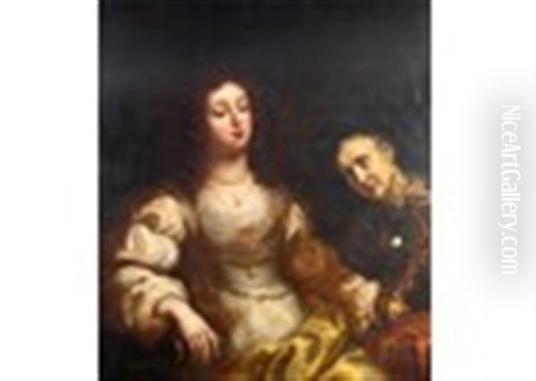 Semele Gazing Into A Mirror - view 1