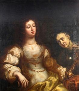 Semele Gazing Into A Mirror