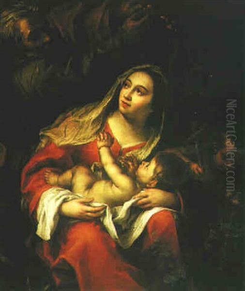 The Holy Family With Saint John The Baptist - view 1