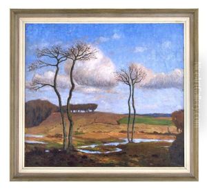 Baume Im Marz by Fritz Overbeck