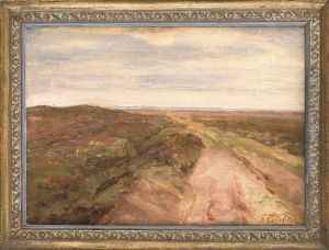 Heideweg Bei Worpswede by Fritz Overbeck