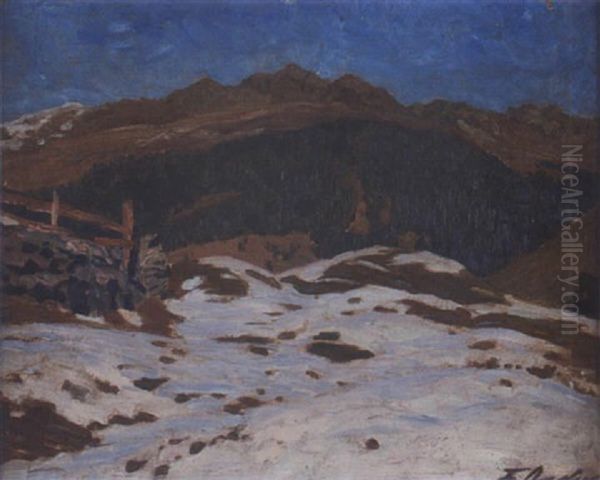Erster Schnee Bei Klosters - view 1