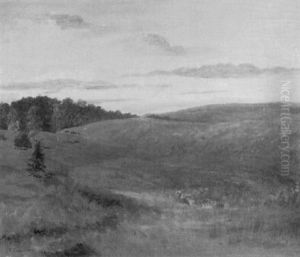 Landschaft Mit Buchweizenfeldern (norddeutsche Heide) Landschaft Mit Buchweizenfeldern (norddeutsche Heide)