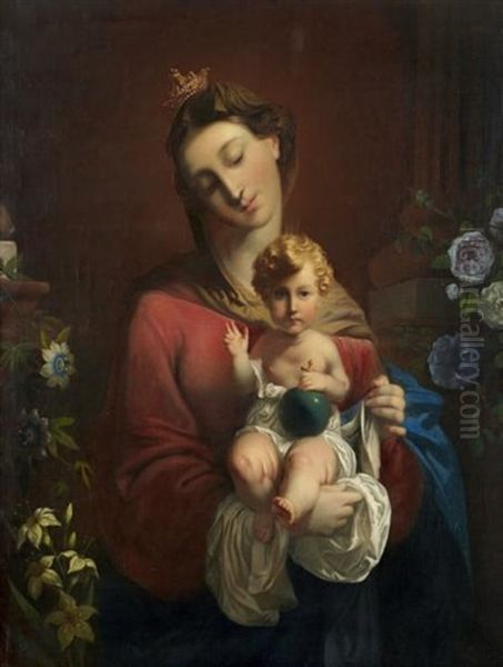 Vierge A L'enfant - view 1
