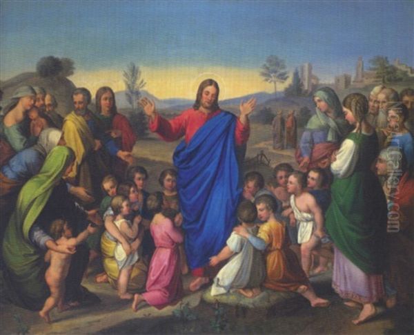 Christus Segnet Die Kinder - view 1