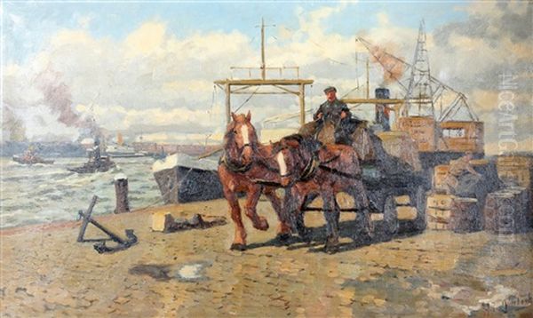 Sleperswagen Aan De Kade - view 1