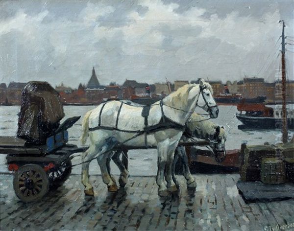 Sleperswagen Op De Kade - view 1