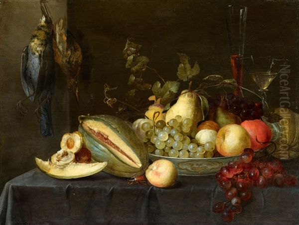 Still Life With Fruit And Birds - view 1