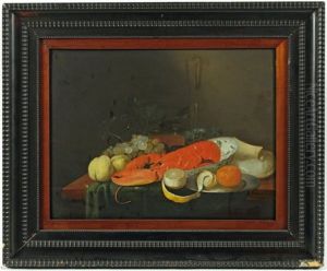 Nature Morte Au Homard by Pieter van Overschee