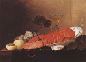 Nature Morte Au Homard by Pieter van Overschee