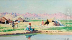 Souvenir De Biskra by Jules Blancpain