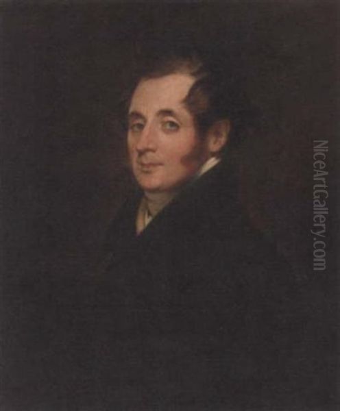 Portrait Of Mr. Macdonald In A Black Coat - view 1