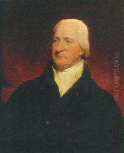 Portrait Of Mr. Todd-thornton Of Buchrana Castle, In A Black Coat, Yellow Waistcoat And White Stock