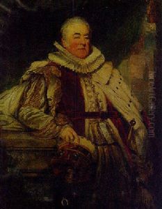 Portrait Of Richard, 2nd Lord Braybrooke, In Peer's Robes And A Ruff