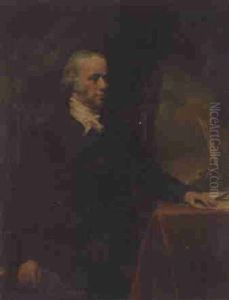 Portrait Of Edward Cooke, Under-secretary Of State For Ireland, Seated Three-quarter-length... by William Owen