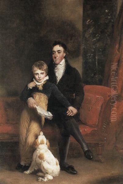 Portrait Of John Fector And His Son - view 1