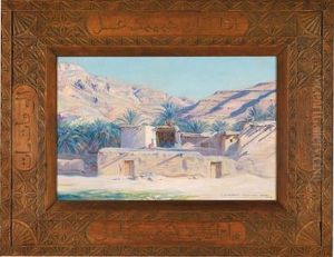 Mchouneck Biskra by Jules Blancpain