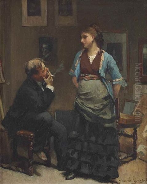 The Artist And His Model - view 1