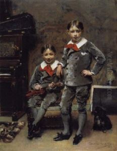 Portret Van Robert En William Picard