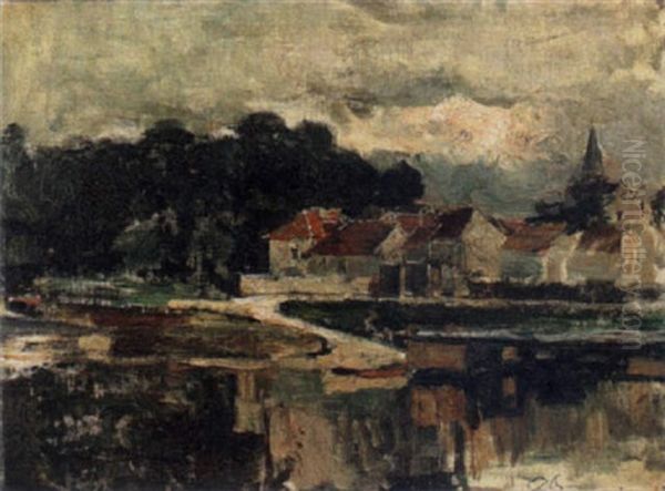 View Of A Village - view 1