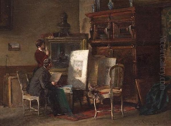 In The Artist's Studio - view 1