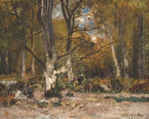 Barbizon Forest by Laszlo Paal